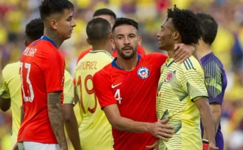 Mauricio Isla ante Colombia