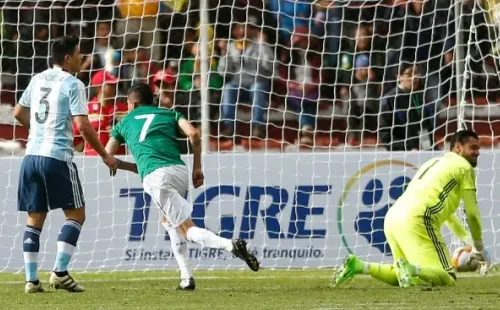 Bolivia derrotó a Argentina por 1-0 en su último enfrentamiento en La Paz / FOTO: Getty Images