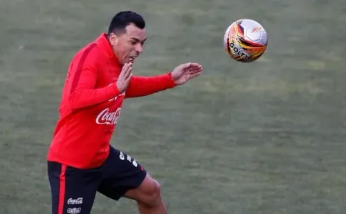 Esteban Paredes en la Roja