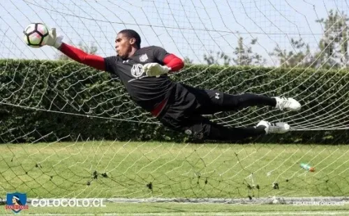 Omar Carablí en Colo Colo