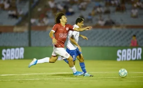 Falcón fue uno de los puntales del título que consiguió Rentistas en Uruguay.