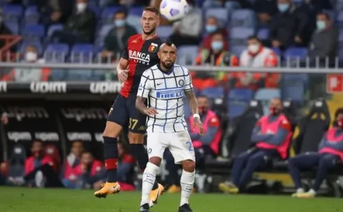 Arturo Vidal jugó 80 minutos en victoria del Inter / FOTO: Getty Images