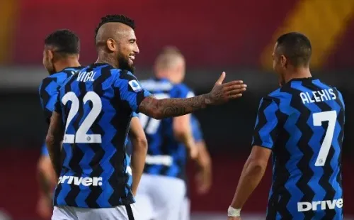 Vidal y Alexis ante el Real Madrid