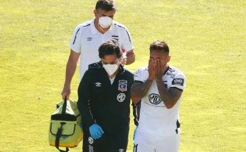 Marcos Bolados fue el último jugador que engrosó la larga lista de lesionados en Colo Colo / FOTO: Agencia Uno