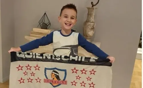 Nieto de Mirko Jozic – Bandera de Colo Colo