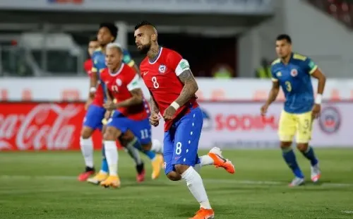 Arturo Vidal será titular ante la escuadra que dirige Ricardo Gareca / FOTO: Agencia Uno.