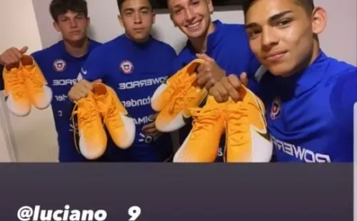 Las nuevas zapatillas de Cruz y Arriagada