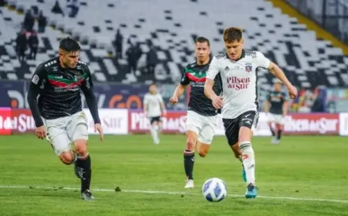 Leonardo Gil ante Palestino | Imagen: Guillermo Salazar