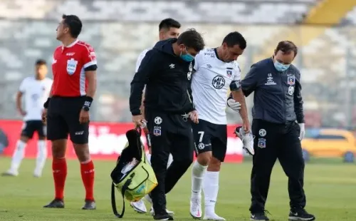 Paredes lesionado