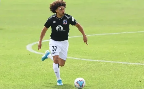 Hasta ahora, Maximiliano Falcón es el único refuerzo de Colo Colo para la segunda rueda / FOTO: Agencia Uno.