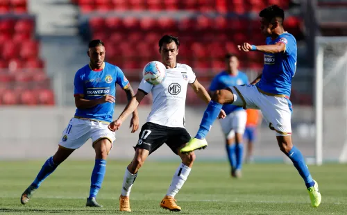 Colo Colo se juega un partido de seis puntos ante Audax Italiano / FOTO: Agencia Uno.