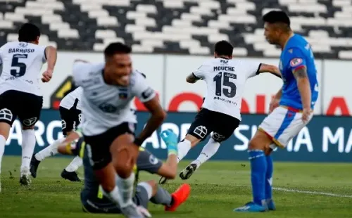 Los jugadores celebrando el agónico gol de Pablo Mouche / FOTO: Agencia Uno