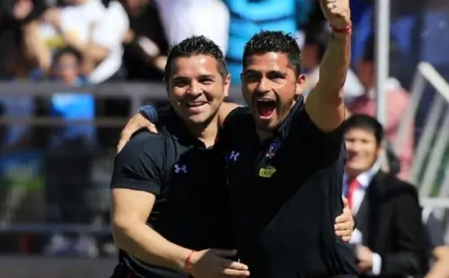 Miguel Riffo y Héctor Tapia en la 30