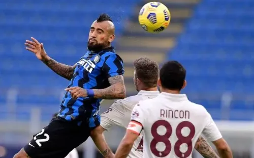 Arturo Vidal tuvo un buen cometido y mayores libertadores para mandarse en ofensiva / FOTO: Getty Images.