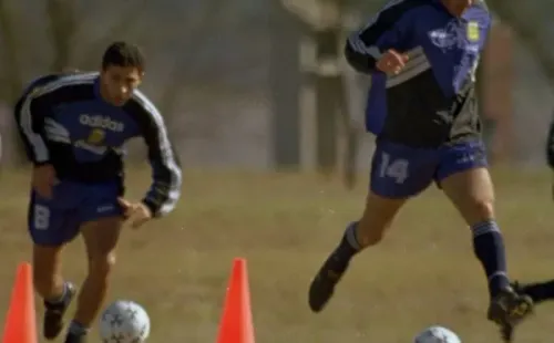 Marcelo Espina también usó el número 14 en la selección argentina.