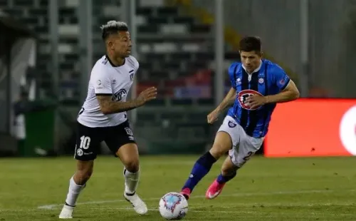 Leonardo Valencia ante Huachipato