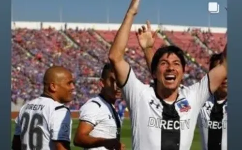 Jaime Valdés junto a Humberto Suazo