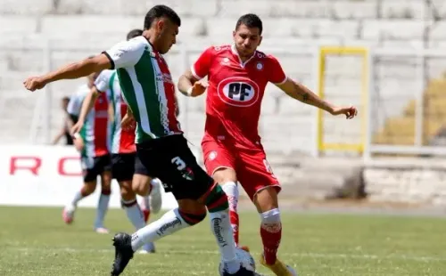 Palestino hizo su tarea y derrotó a Unión La Calera / FOTO: Agencia Uno