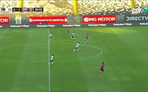 Contra mortal y Falcón debe marcar desdesperado. | Foto: Captura CDF