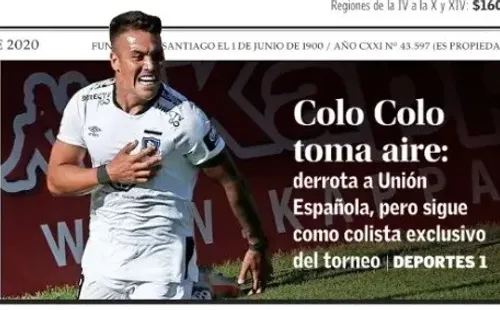 Portada – El Mercurio | Foto: Captura