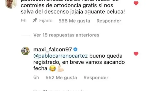 El comentario de Maximiliano Falcón