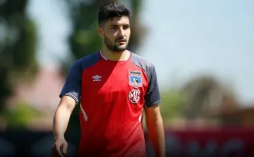 Nicolás Blandi busca destaparse en la recta final del torneo / FOTO: Sebastián Órdenes – Colo Colo Oficial