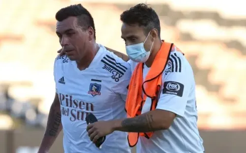 Jorge Valdivia y su lesión contra Everton