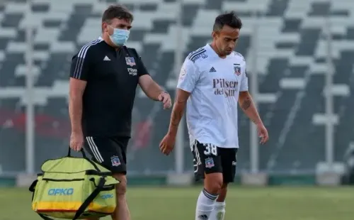 Jorge Valdivia y su lesión