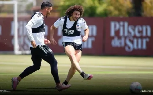 Maximiliano Falcón en Colo Colo