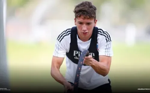 Luciano Arriagada, jugador Sub 20 de Colo Colo