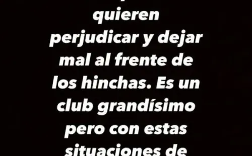 El mensaje de Ignacio Jara dirigido a Adrián León, ex dirigente de Cobreloa / FOTO: Instagram
