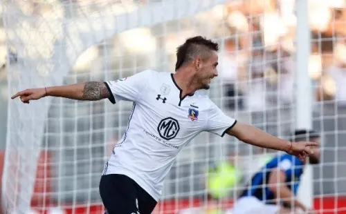 Octavio Rivero en Colo Colo