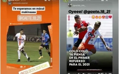 Las historias de Juan Carlos Gaete en su Instagram personal. | Foto: Captura