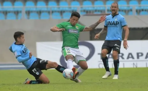 Audax enfrenta a Iquique en La Florida, donde Colo Colo necesita que los itálicos enreden puntos. | Foto: Agencia UNO.