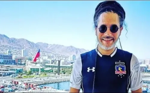 Quique Neira es un reconocido hincha de Colo Colo. | Foto: Archivo.
