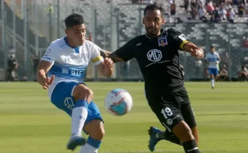 Ronald de la Fuente en Colo Colo