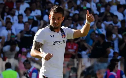 Octavio Rivero en Colo Colo