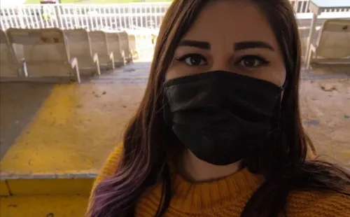 Magdalena López, periodista de la ANJUFF y de los “Secos del Var”. | Foto: Cecida.