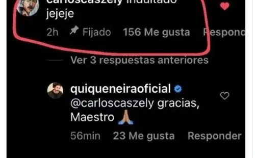 El esperado indulto de Caszely a Quique Neira. | Foto: Captura.