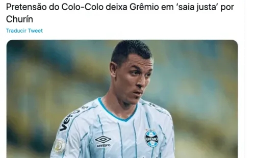 La información de Diego Churín a Colo Colo