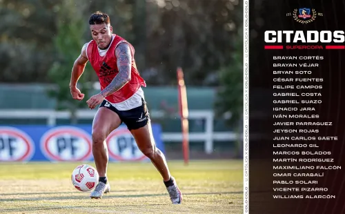 Citados Colo Colo Supercopa 2020