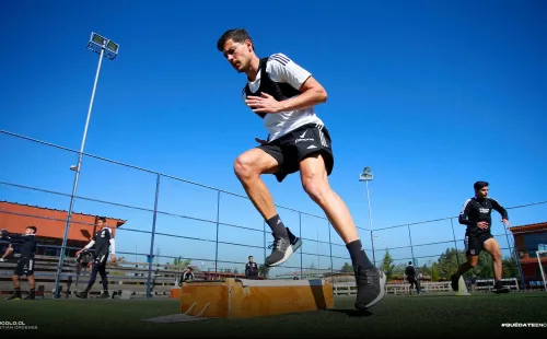 Miiko Albornoz en la pretemporada | Foto: Sebastián Órdenes, Colo Colo Oficial.