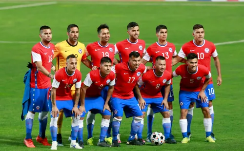 La formación titular de hoy en Chile
