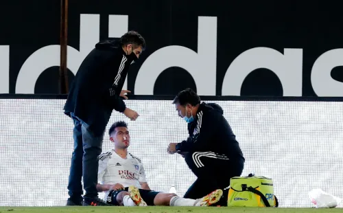Gustavo Quinteros sigue sufriendo con las lesiones en este inicio de temporada. | Foto: Agencia UNO.
