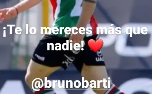 El mensaje de Marcelo Barticciotto para su hijo / FOTO: Instagram