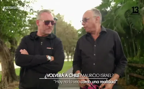 Mauricio Israel en el programa “De Tú a Tú”