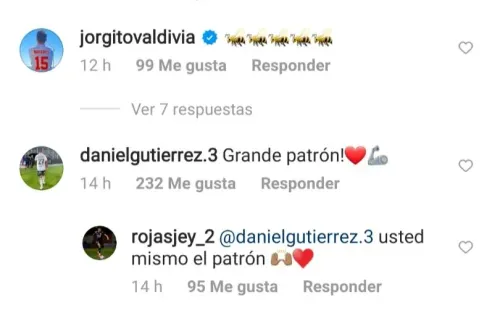 Juveniles bautizan a Zaldivia como El Patrón | Foto: captura