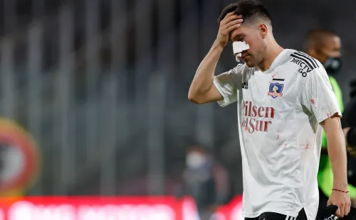 Cesar Fuentes salió lesionado ante Unión La Calera