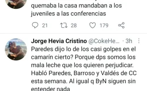 Las críticas de Coke Hevia / FOTO: Twitter