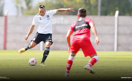 El joven Nicolás Garrido podría debutar en Colo Colo | Foto: Colo Colo Oficial